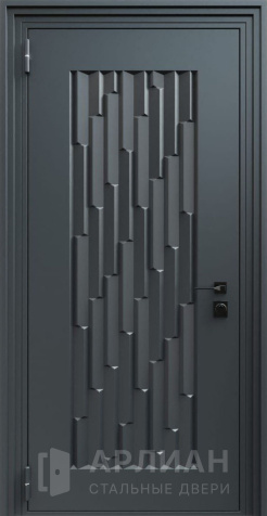 Фото №2 «Стальная квартирная дверь престиж цвет красный №740»