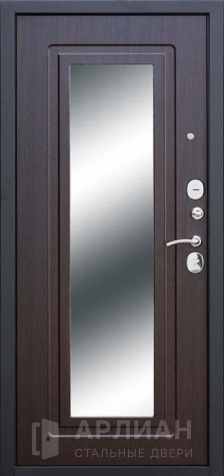 Фото №2 «Входная дверь Платинум с зеркалом во весь рост №16»