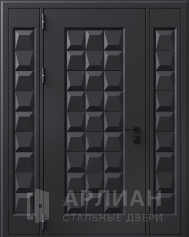 Фото «Входная железная дверь в деревянный дом прочная №422»